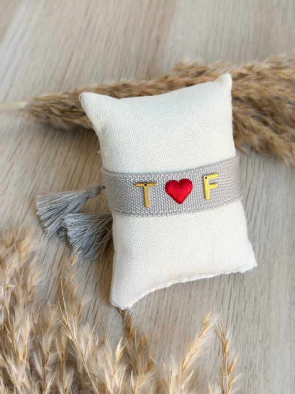Brazalete HILO Corazón - Personalizada con Iniciales - Imagen 6