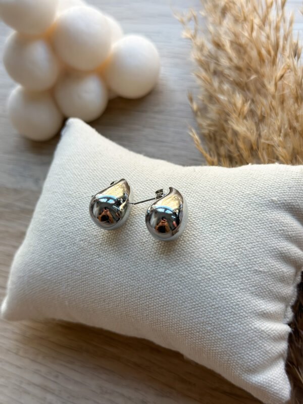 Pendientes Gotas Silver - Imagen 4
