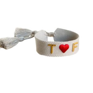 Brazalete HILO Corazón - Personalizada con Iniciales