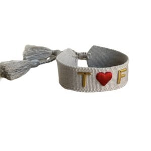 Brazalete HILO Corazón - Personalizada con Iniciales