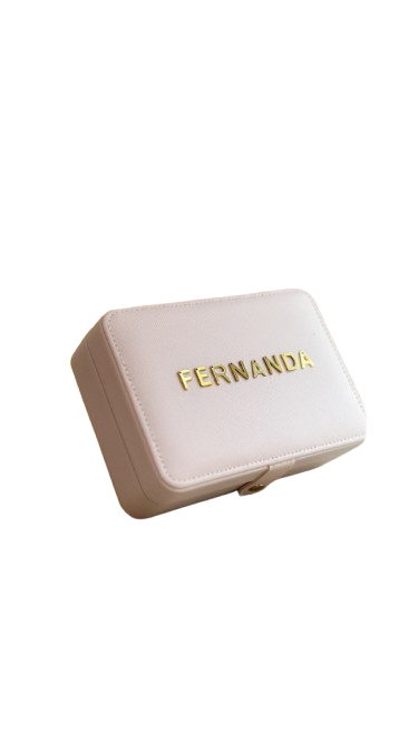 Joyero Personalizado Blanco Mediano (para reservar)