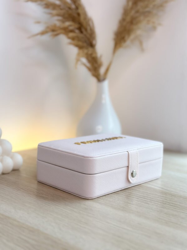Joyero Personalizado Blanco Mediano (para reservar) - Imagen 3