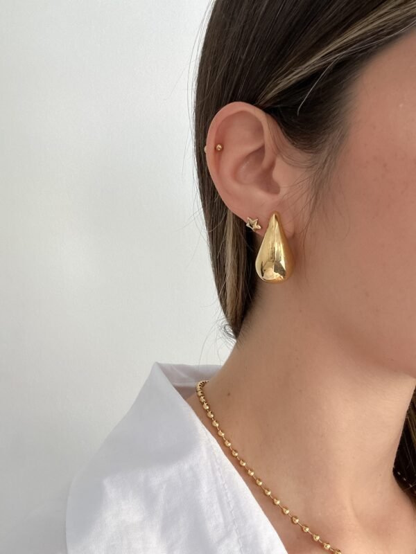 Pendientes Gotas Gold - Imagen 5