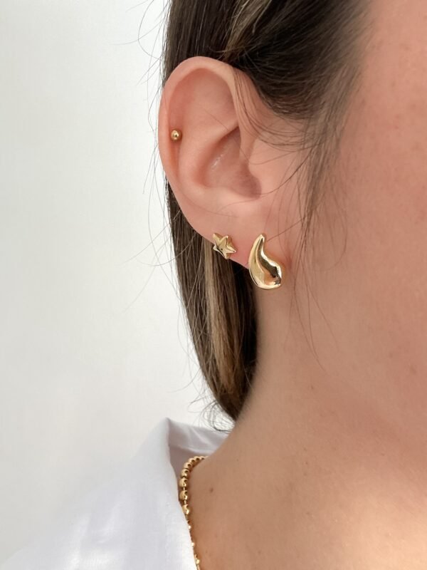 Pendientes Gota Planos - Imagen 5
