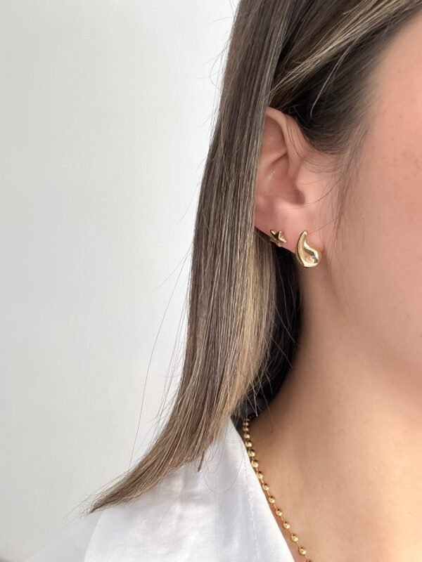 Pendientes Gota Planos - Imagen 4