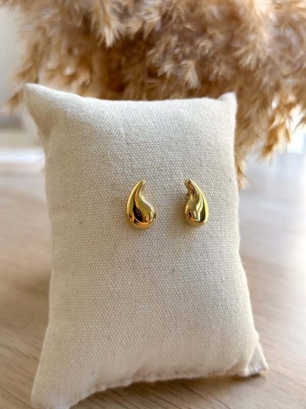 Pendientes Gota Planos - Imagen 2
