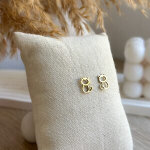 Pendientes Gatito