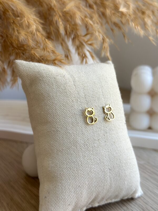 Pendientes Gatito