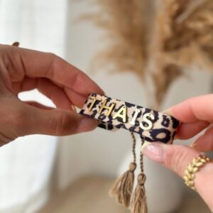Brazalete HILO Animal Print para personalizar