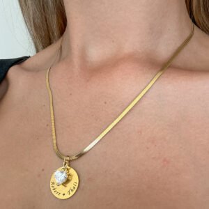 Collar Parejas con corazón