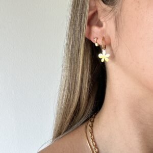 Pendientes Flor
