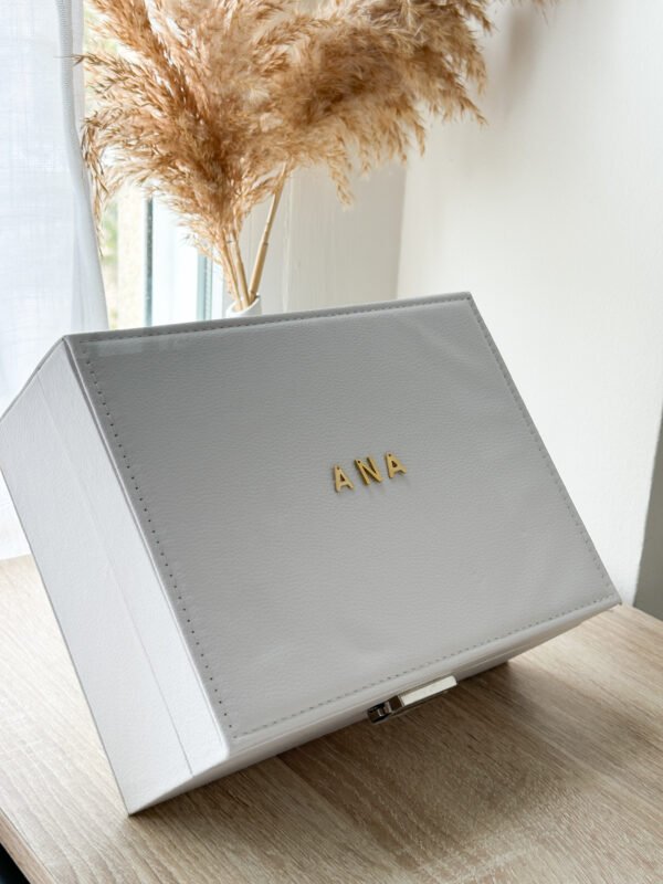 Joyero Personalizado Blanco Grande - Imagen 6