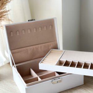Joyero Personalizado Blanco Grande