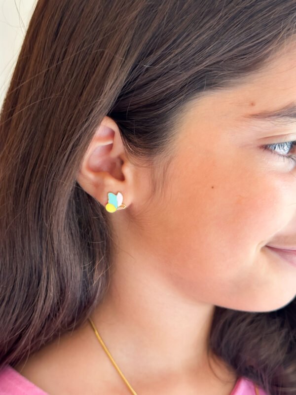 Pendientes Mariposas para niñas - Imagen 3