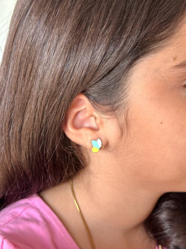 Pendientes Mariposas para niñas - Imagen 2