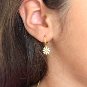 Pendientes Margaritas para niñas