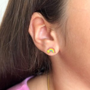 Pendientes Arcoiris para niñas