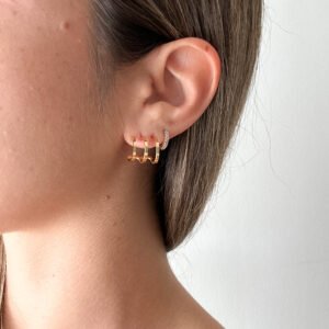 Pendientes Triple Aro