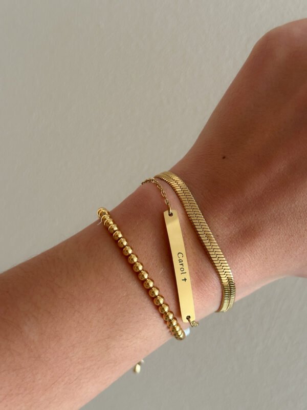 Pulsera Lisa Plana - Imagen 3