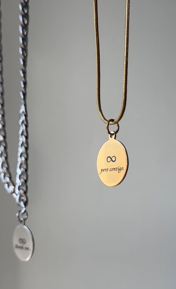 Collar redondo con grabado laser - Imagen 4