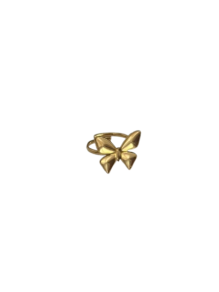 Anillo Mariposa Dorada