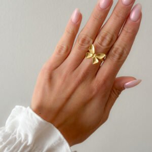Anillo Mariposa Dorada