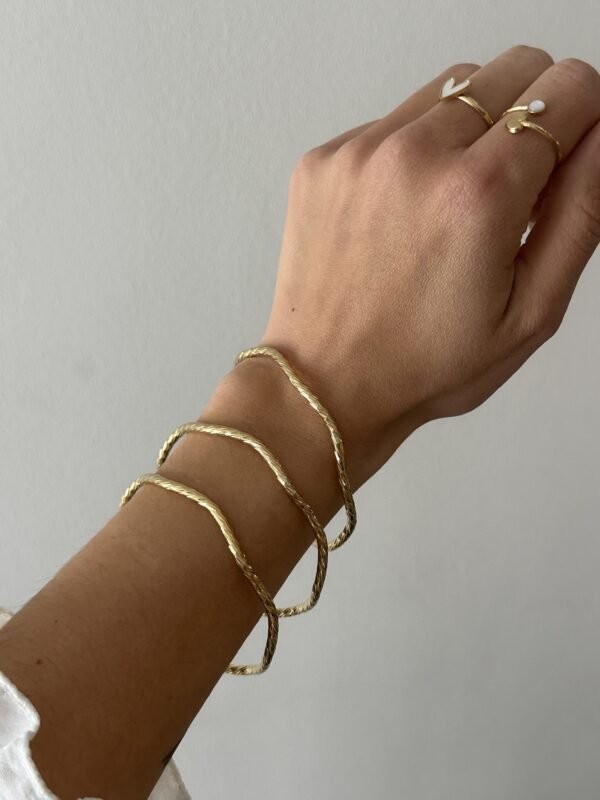 x3 Pulseras abstractas - Imagen 3