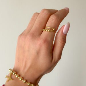 Anillo de bolitas antiestrés