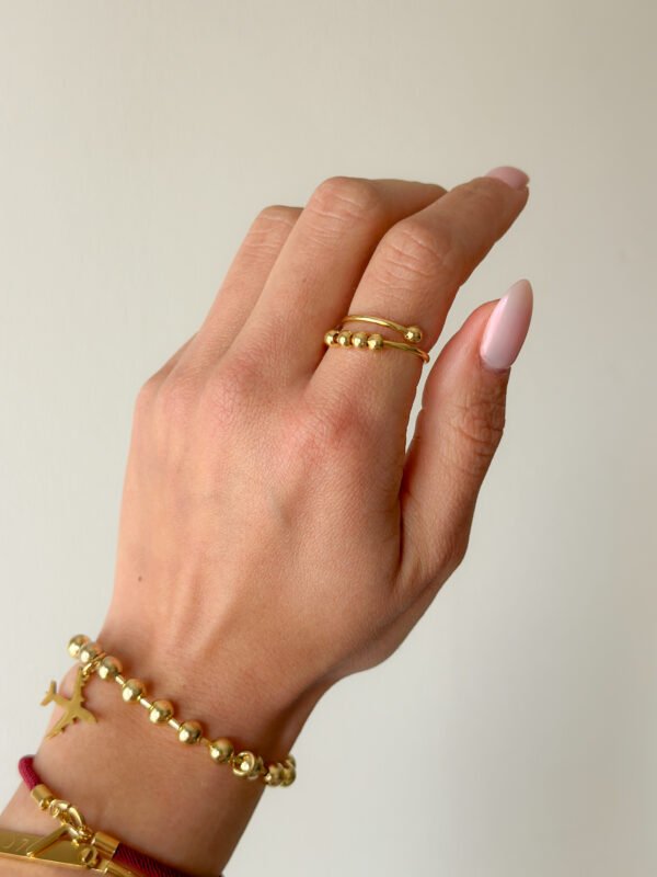 Anillo de bolitas antiestrés - Imagen 2