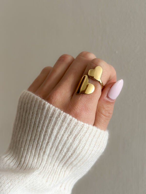 Anillo Dos Corazones - Imagen 3