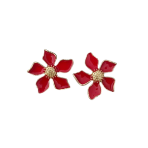 Pendientes Jazmín Rojos