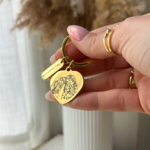 Llavero Corazón personalizado