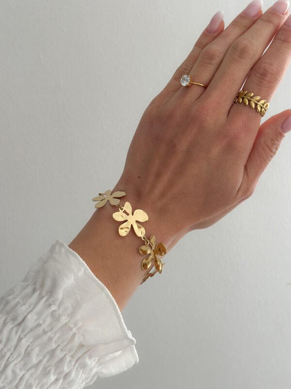 Pulsera seis flores - Imagen 5