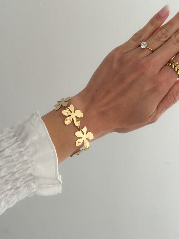 Pulsera seis flores - Imagen 4