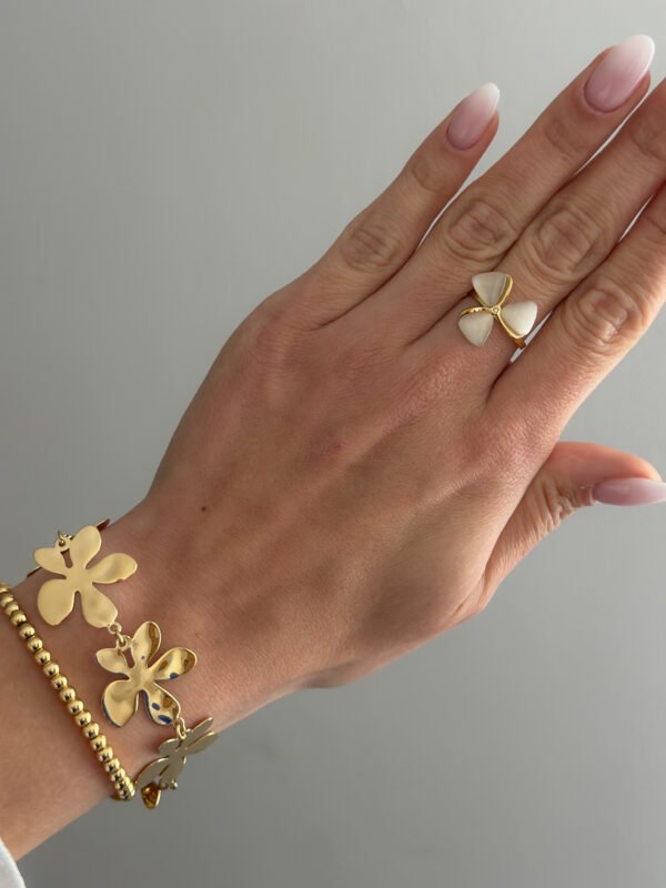 Pulsera seis flores - Imagen 3