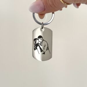 Llavero Rectangular personalizado