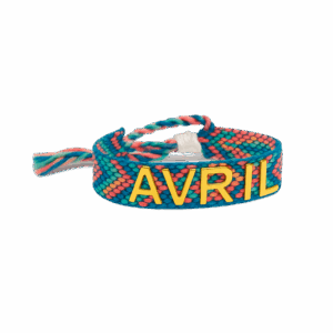 Brazalete HILO Fino Azul & Rosa para personalizar