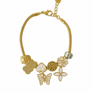 Pulsera Calíope Blanca