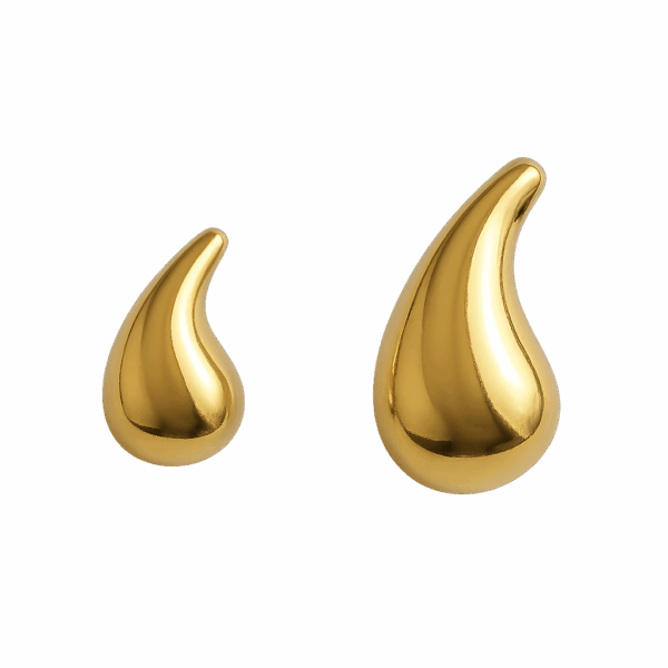 Pendientes Gota Planos