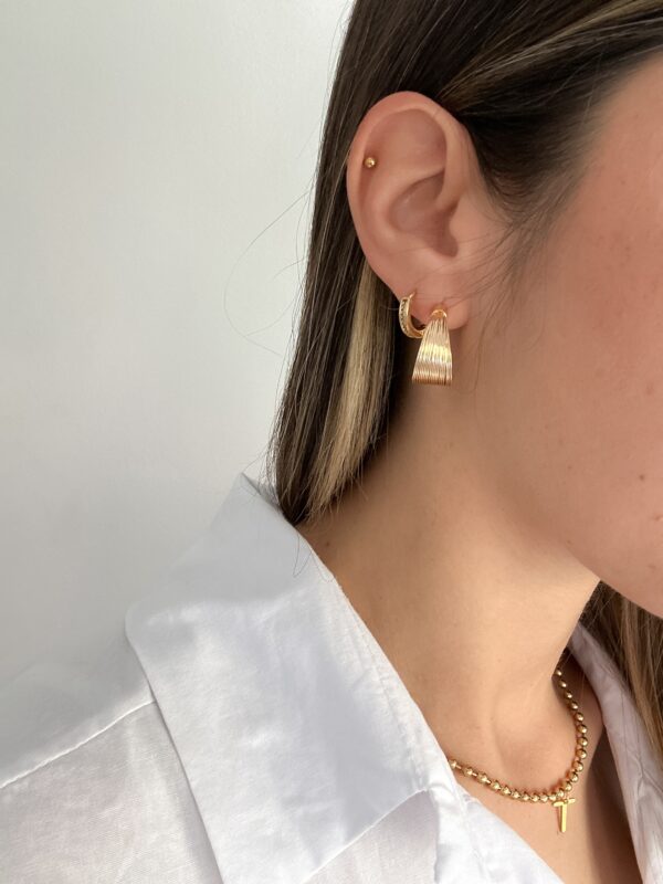 Aros Hilos Dorados - Imagen 3