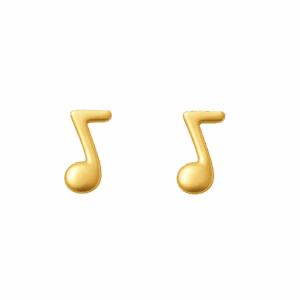 Pendientes Nota Musical
