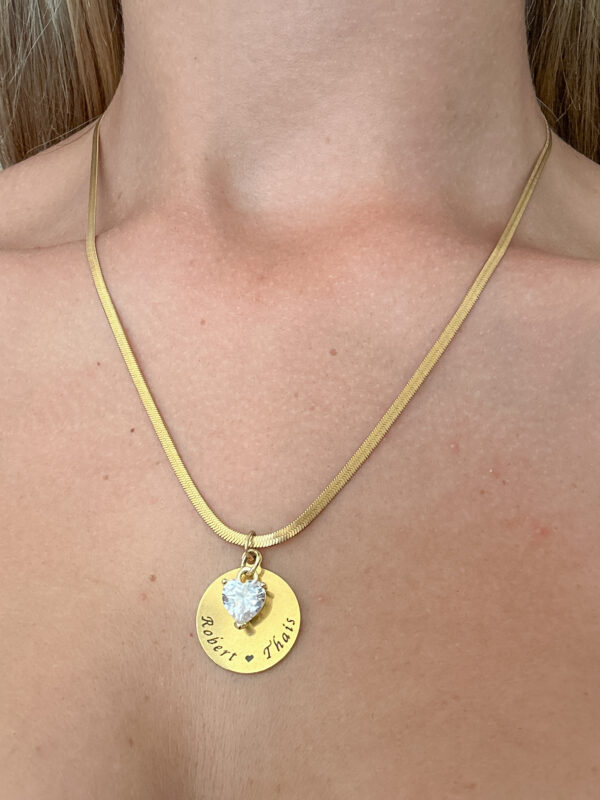 Collar Parejas con corazón - Imagen 4
