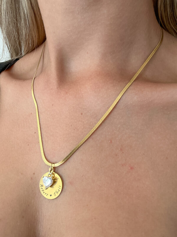Collar Parejas con corazón - Imagen 3