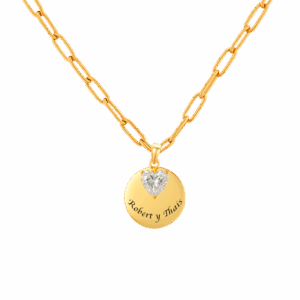 Collar Parejas con corazón