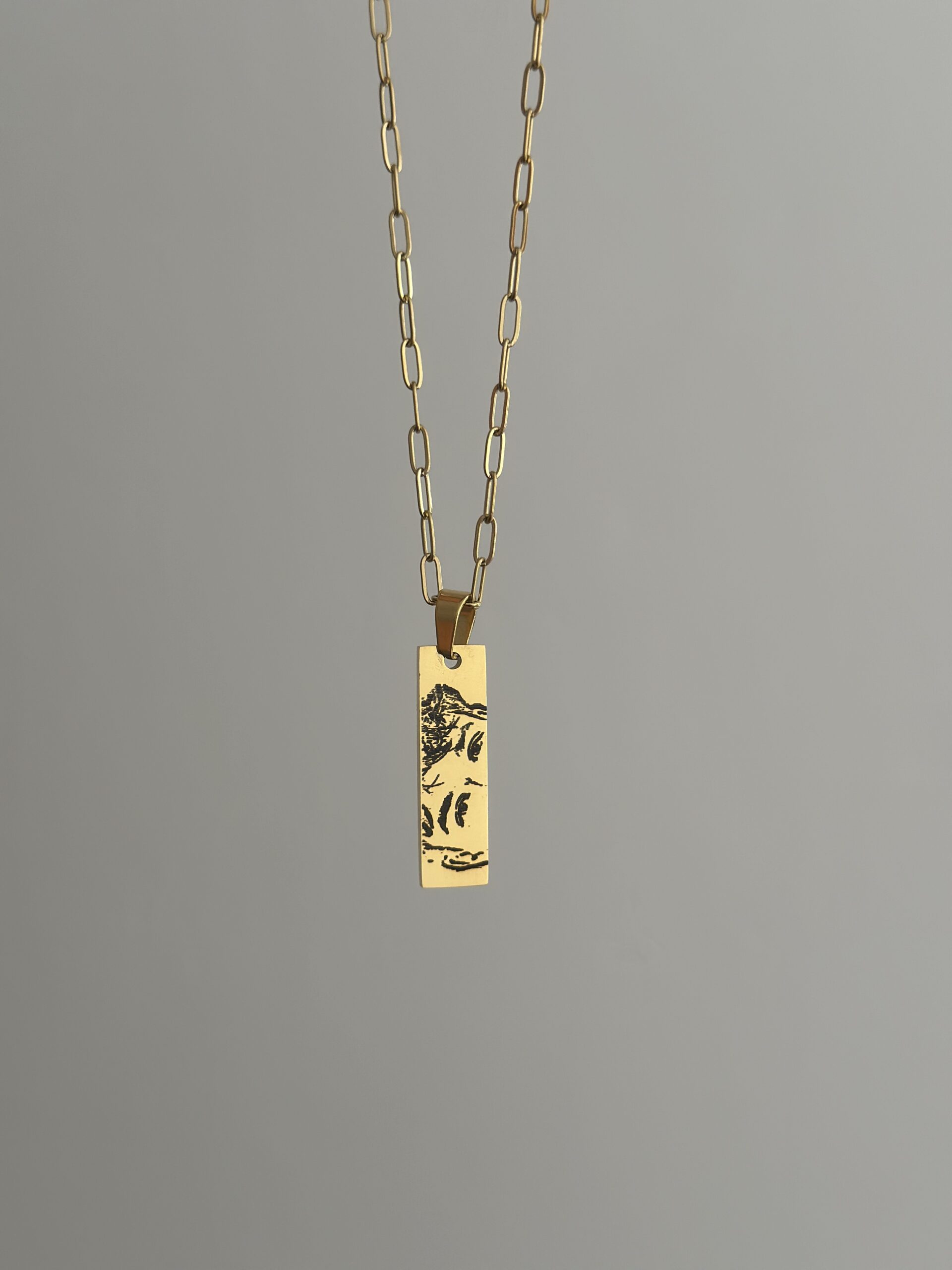 Collar Rectangular (Foto, texto o manuscrito) - Imagen 2