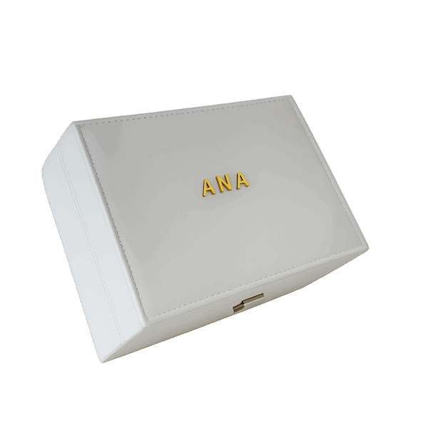 Joyero Personalizado Blanco Grande