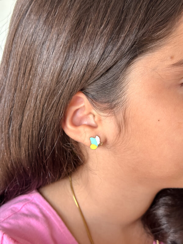 Pendientes Mariposas para niñas - Imagen 2