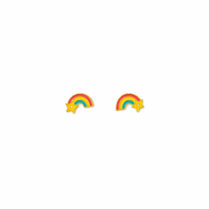 Pendientes Arcoiris para niñas
