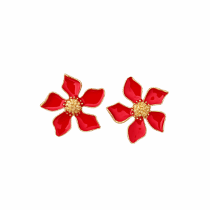Pendientes Jazmín Rojos