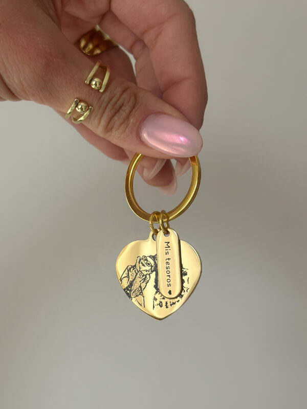 Llavero Corazón personalizado - Imagen 6
